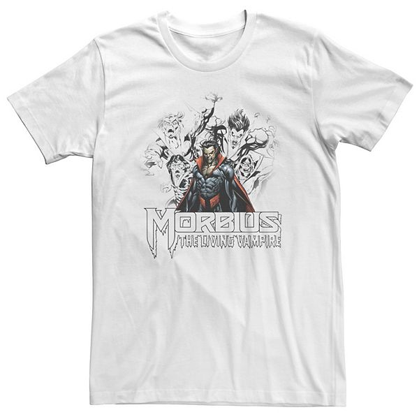 

Футболка Big & Tall с эскизами Morbius the Living Vampire Marvel