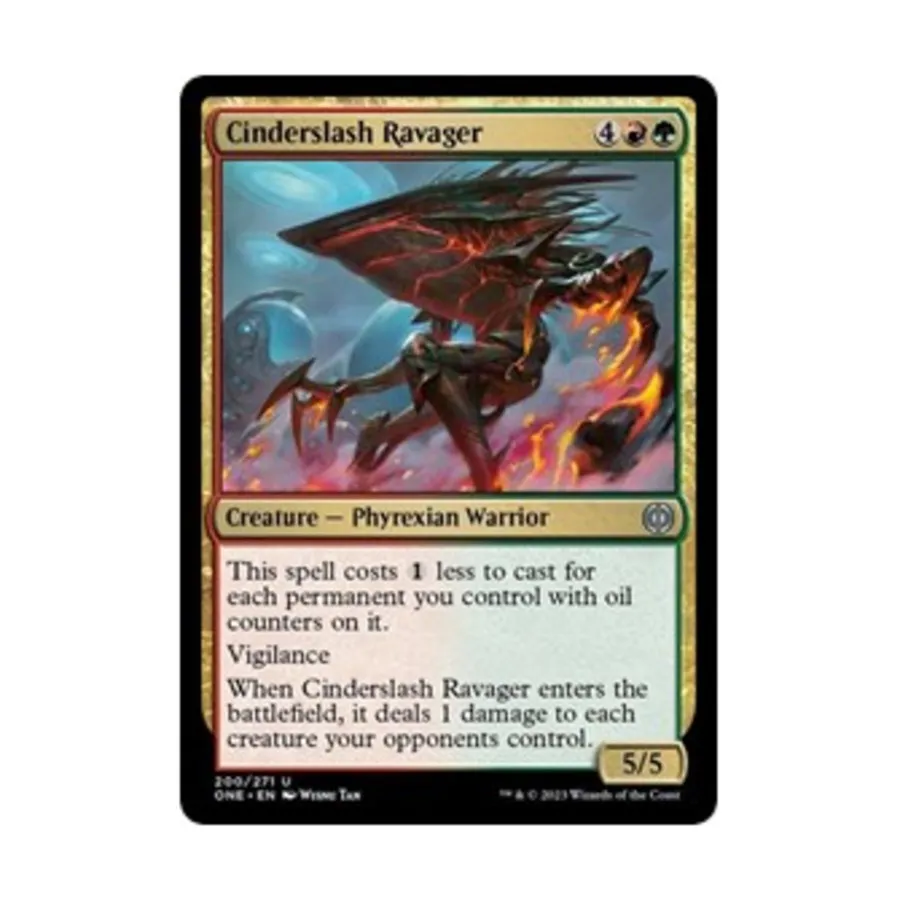 

CCG Пепельный Слэш Опустошитель (U), MTG - Phyrexia: All Will Be One