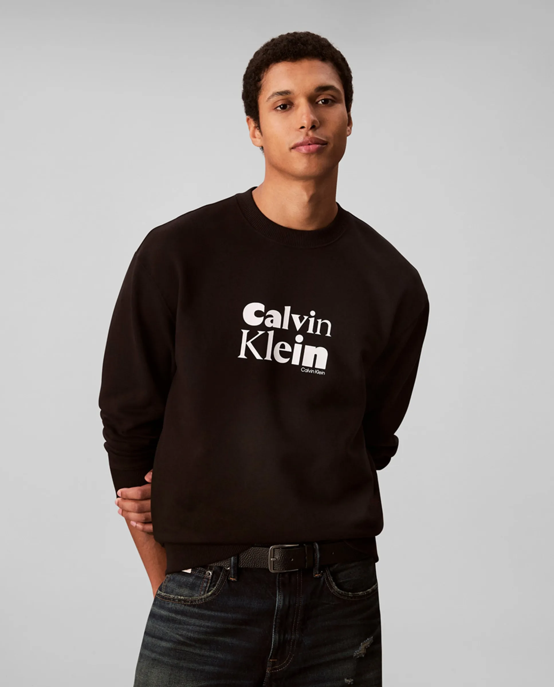 

Мужская базовая толстовка Calvin Klein, черный