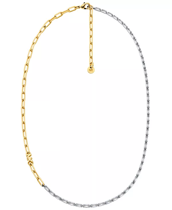 

Ожерелье из латунной цепочки с покрытием из 14-каратного золота Michael Kors, gold