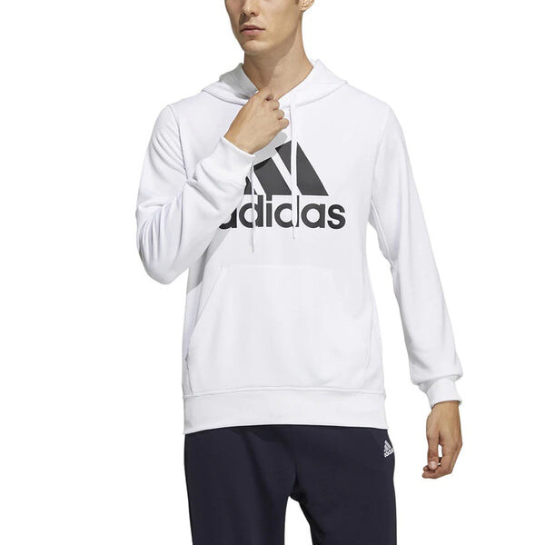 Толстовка adidas Athleisure Casual Sports Printing Logo White, белый — фото 2