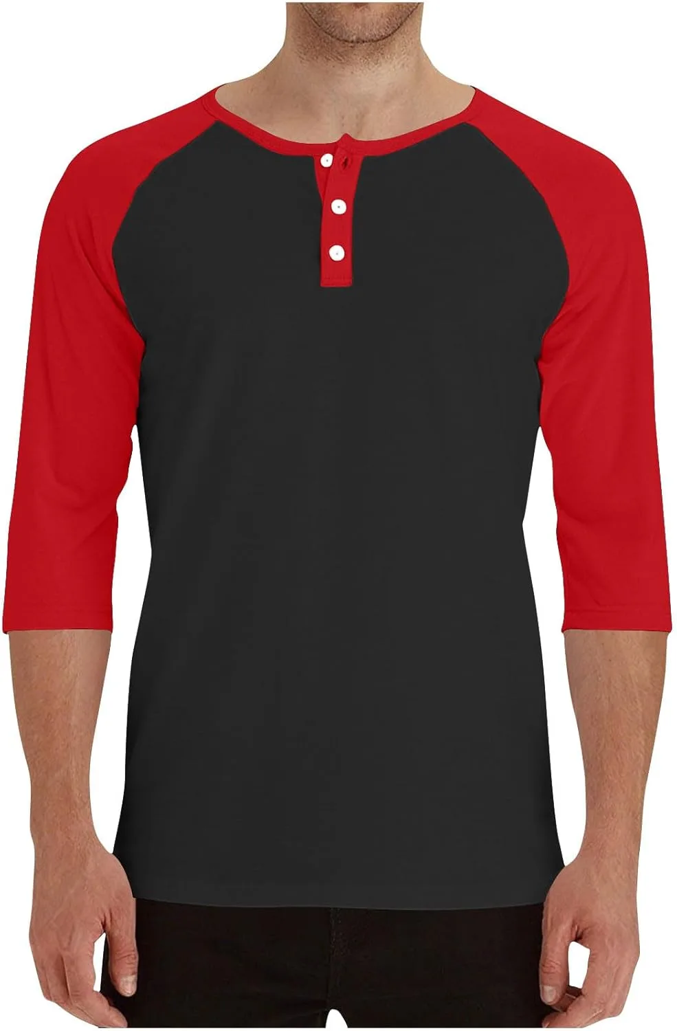 

Футболка с 3/4 рукавом мужская Color Block Baseball Tee