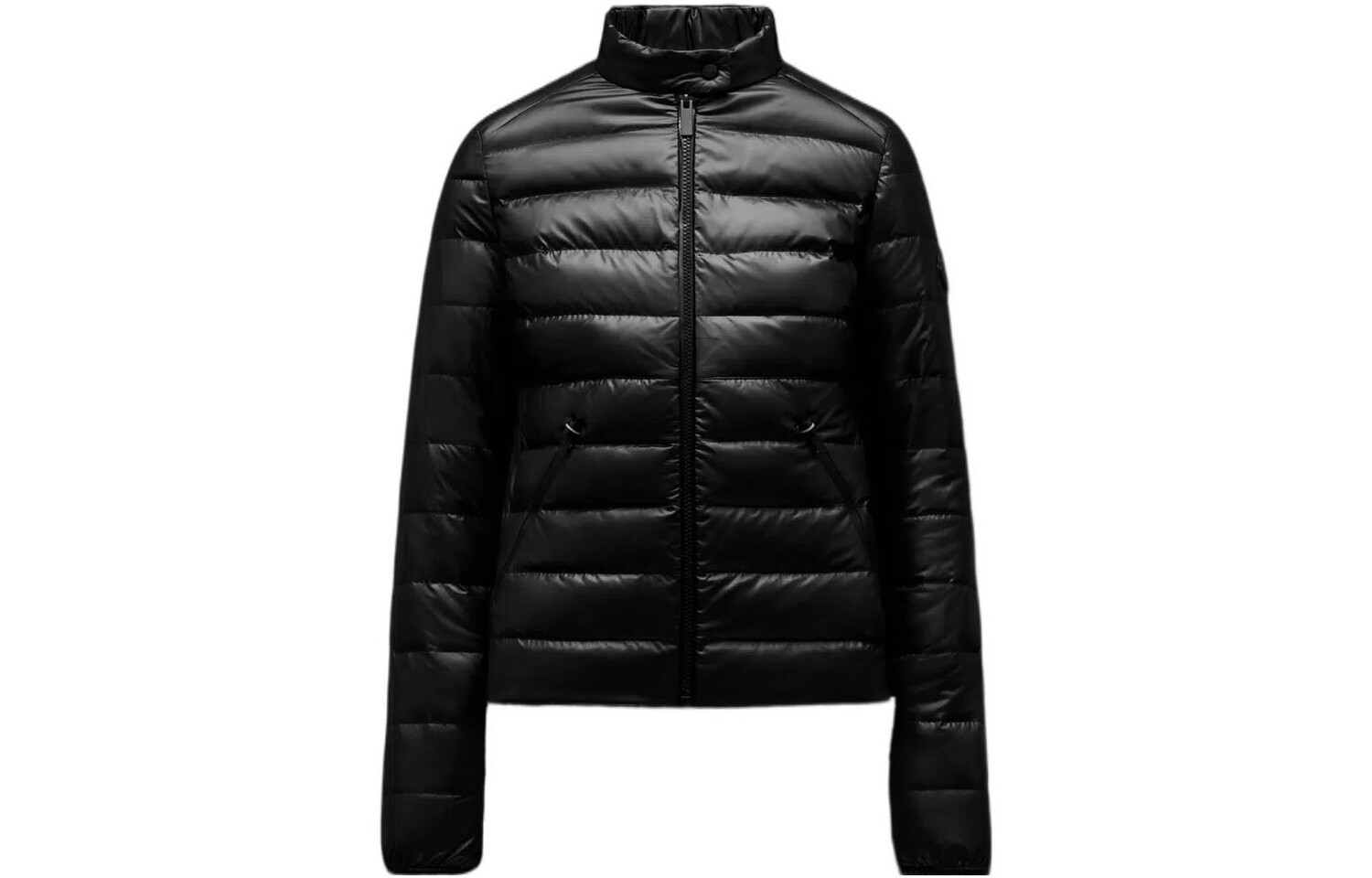 

Пуховик женский черный Moncler