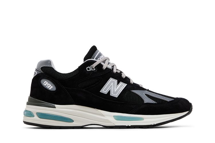 

Кроссовки 991v2 Made in England 'Black', черный