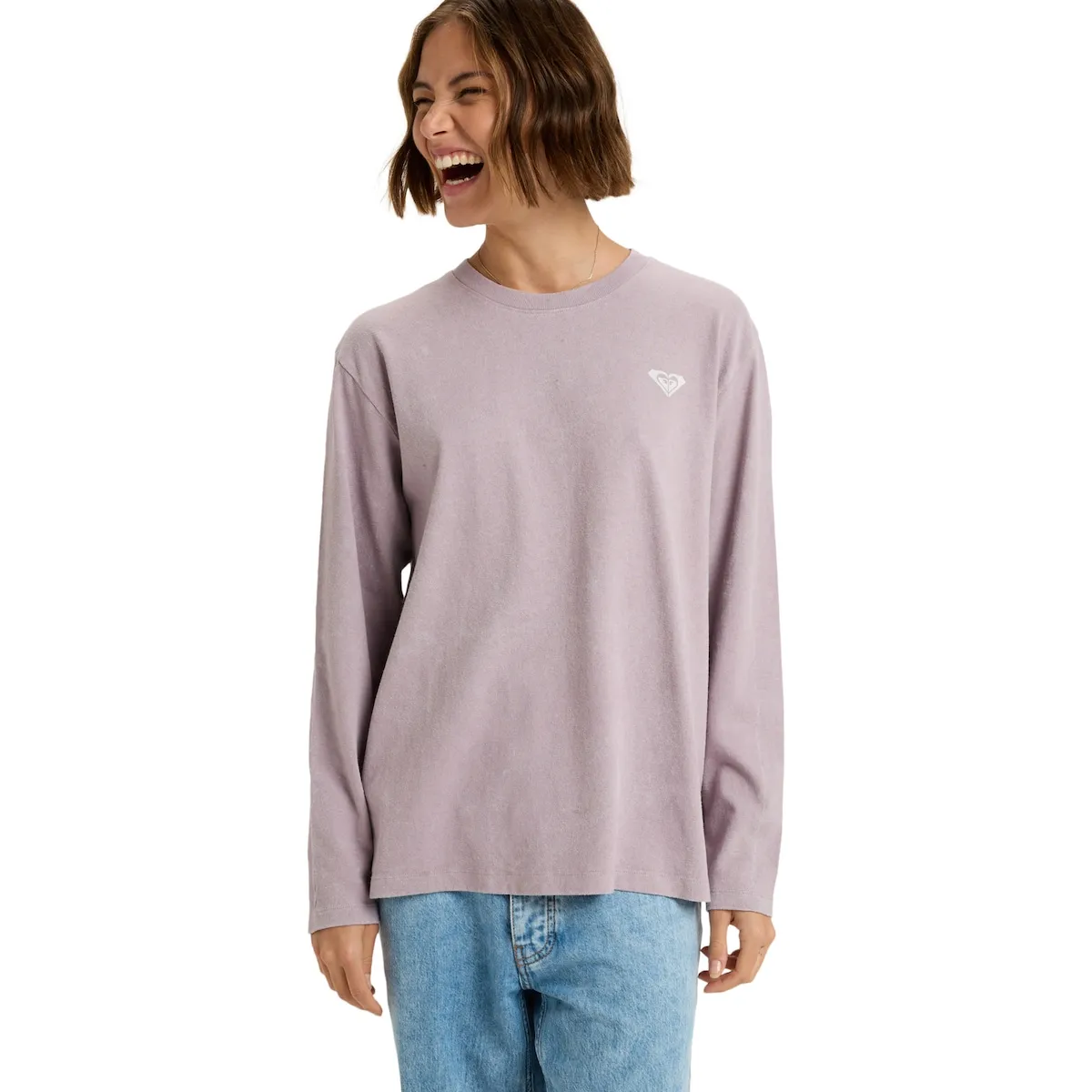 

Футболка для женщин Hangloose Washed Roxy, сиреневый