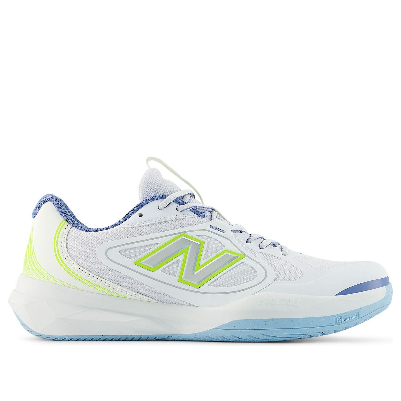 Кроссовки для пиклбола New Balance FuelCell 796v5 'White Alkaline Green' — фото 2