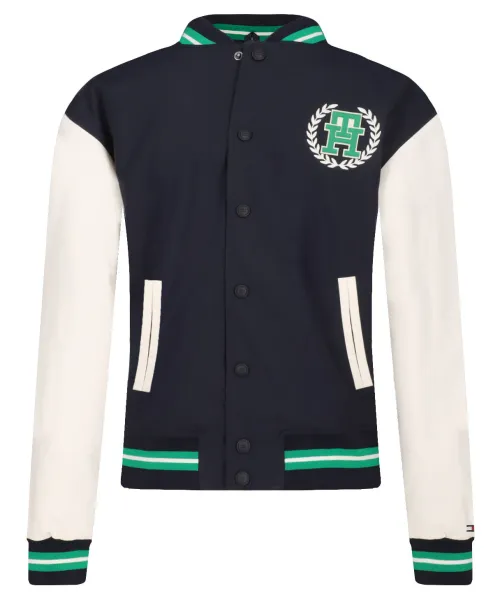 

Университетский Бомбер Relaxed fit Tommy Hilfiger, синий