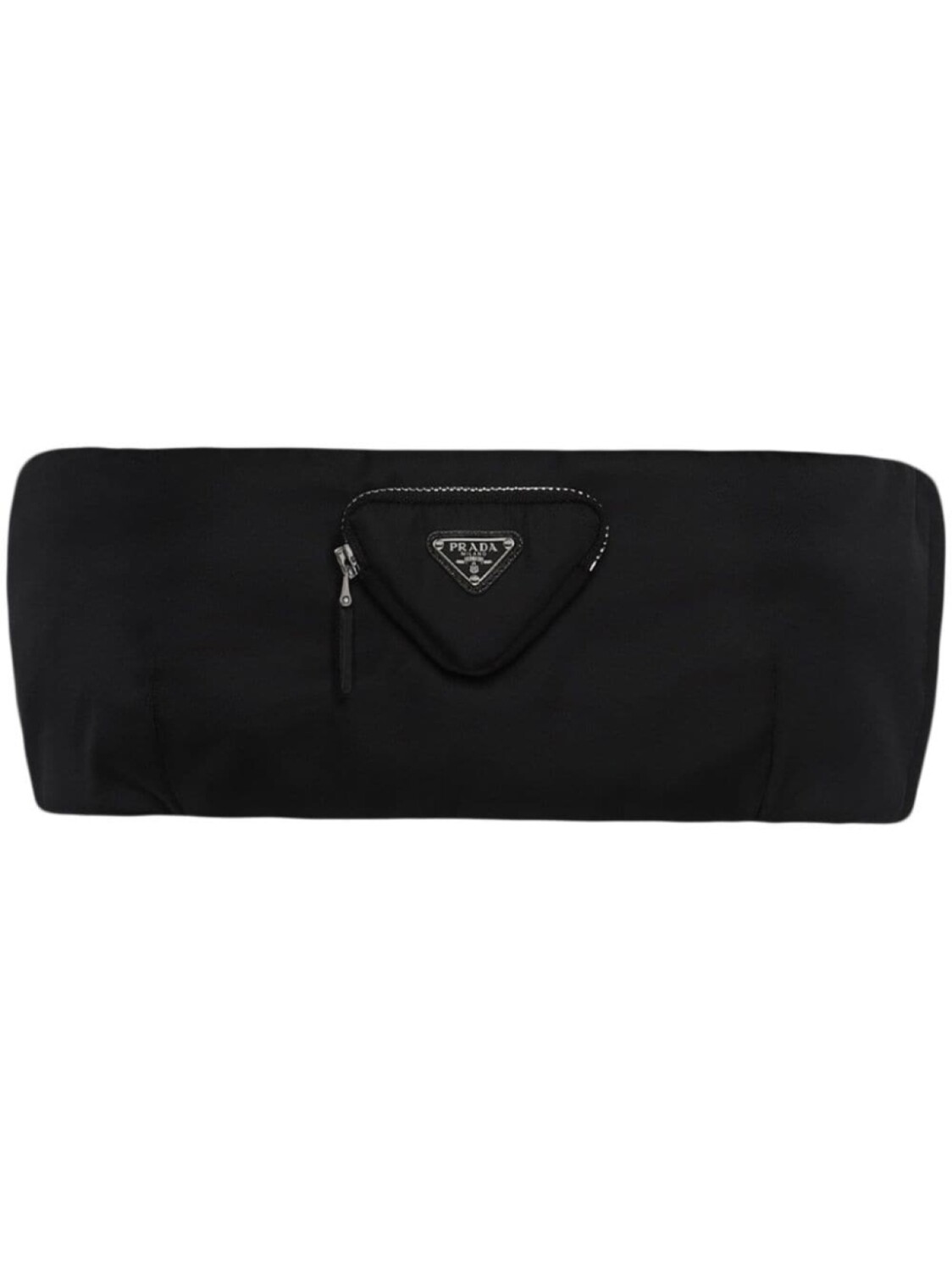

Prada топ-бандо Re-Nylon с логотипом, черный