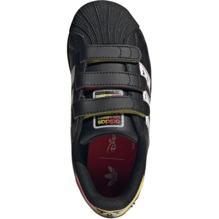 Низкие детские кроссовки для скейтбординга Disney x SST для детей от 3 до 7 лет Adidas Originals, черный — фото 3