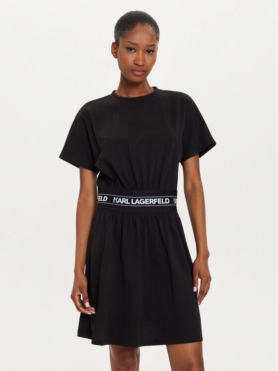 

Дневное платье regular fit Karl Lagerfeld, черный