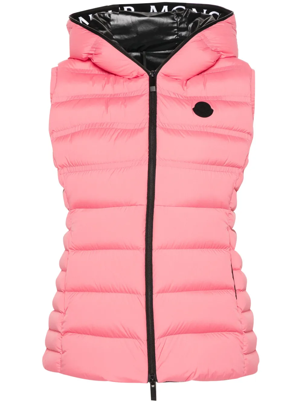 

Жилет с логотипом MONCLER, розовый