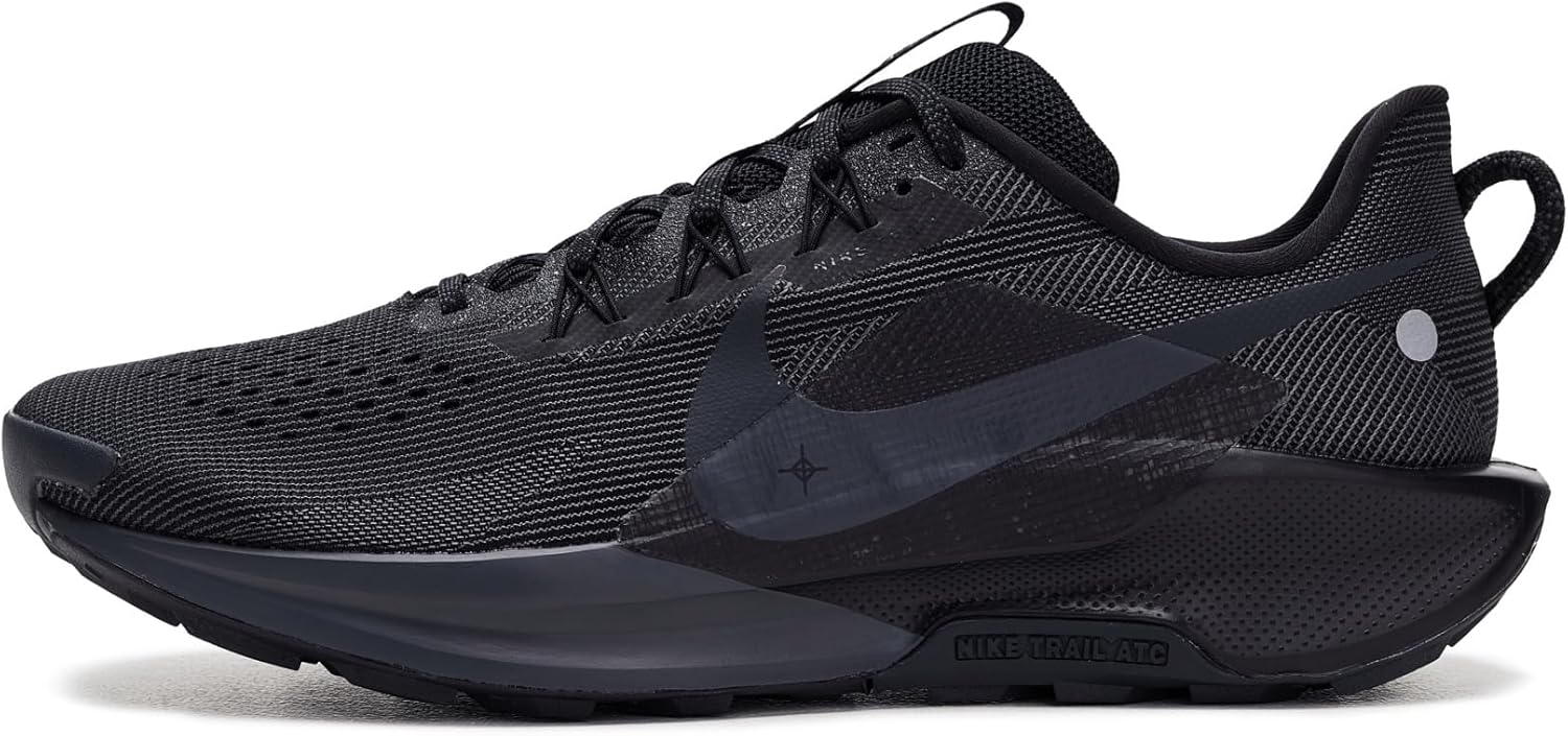 Nike Mens Pegasus Trail 5, Black/Anthracite/Velvet Brown — фото 4
