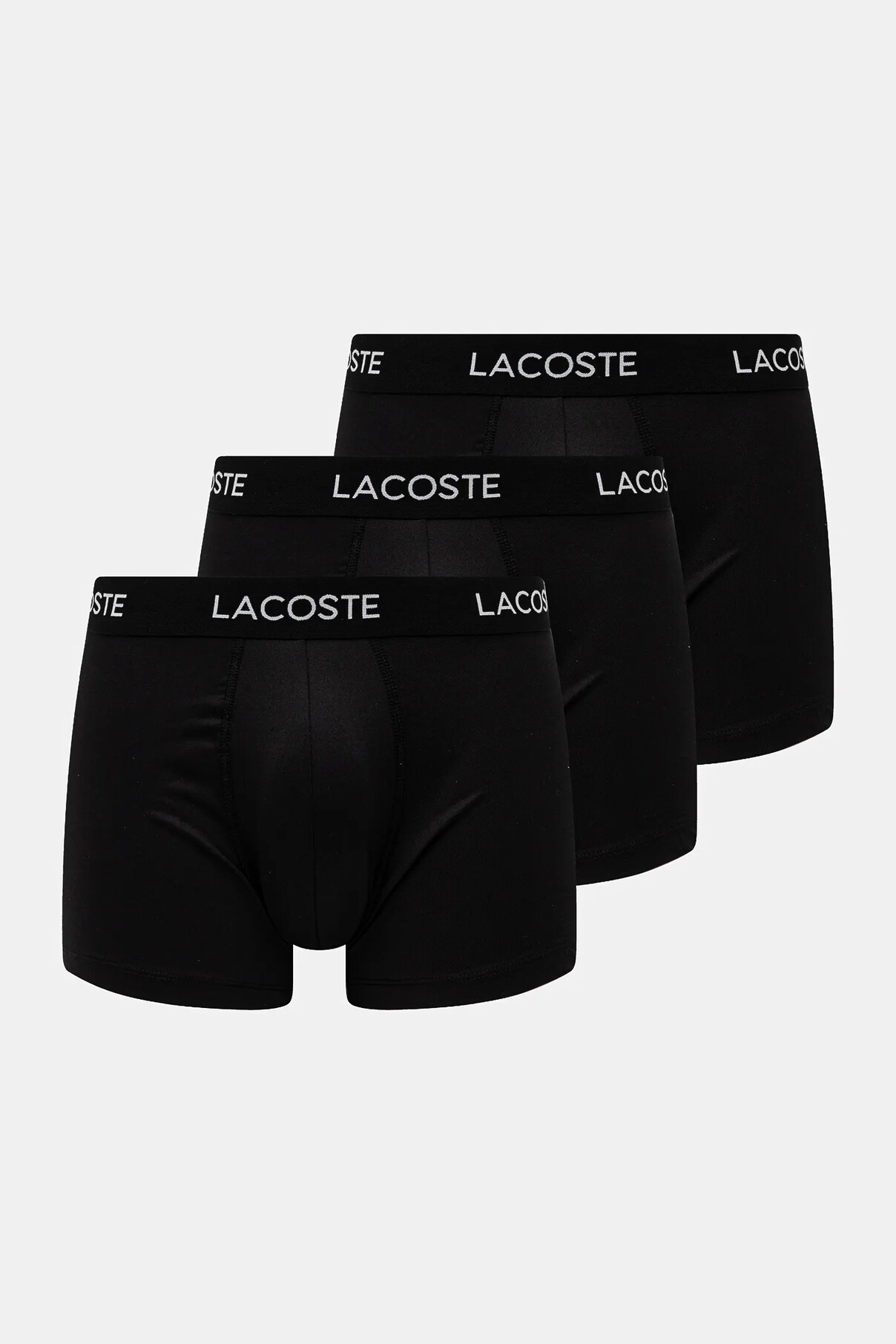 

3 пары боксеров Lacoste, черный