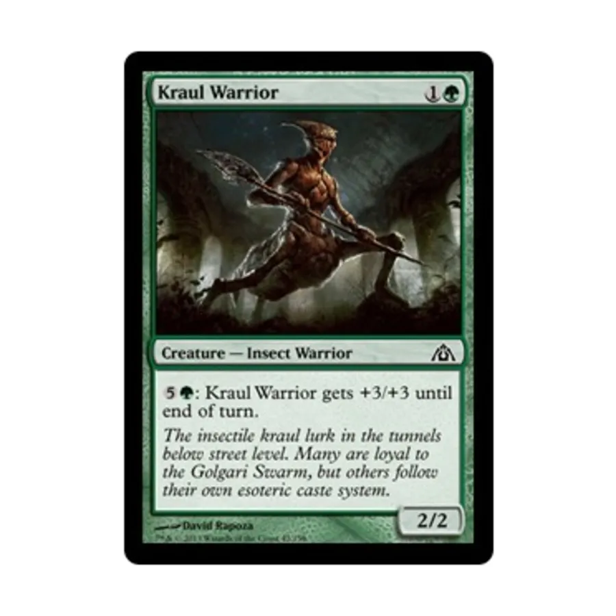 

CCG Краул Воин (C) (Рольга), MTG - Dragon's Maze