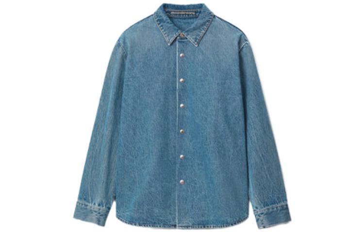 Alexander Wang Джинсовая куртка унисекс винтаж индиго, Vintage Indigo — фото 3
