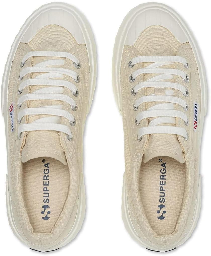 Мужские кроссовки Superga 2631 Stripe Platform, розовый — фото 4