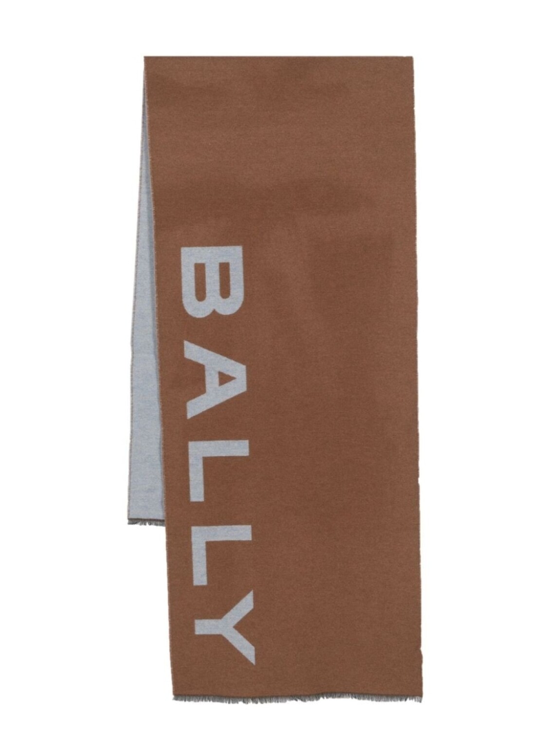 

Bally шарф с логотипом, коричневый