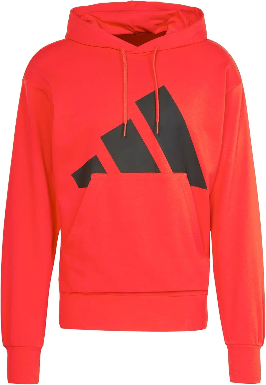 Толстовка Adidas Essentials Big Logo French Terry с капюшоном, черный