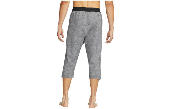 Брюки men's yoga dri-fit contrasting colors elastic waistband sports pants/trousers/joggers iron gray Nike, мультиколор — фото 2