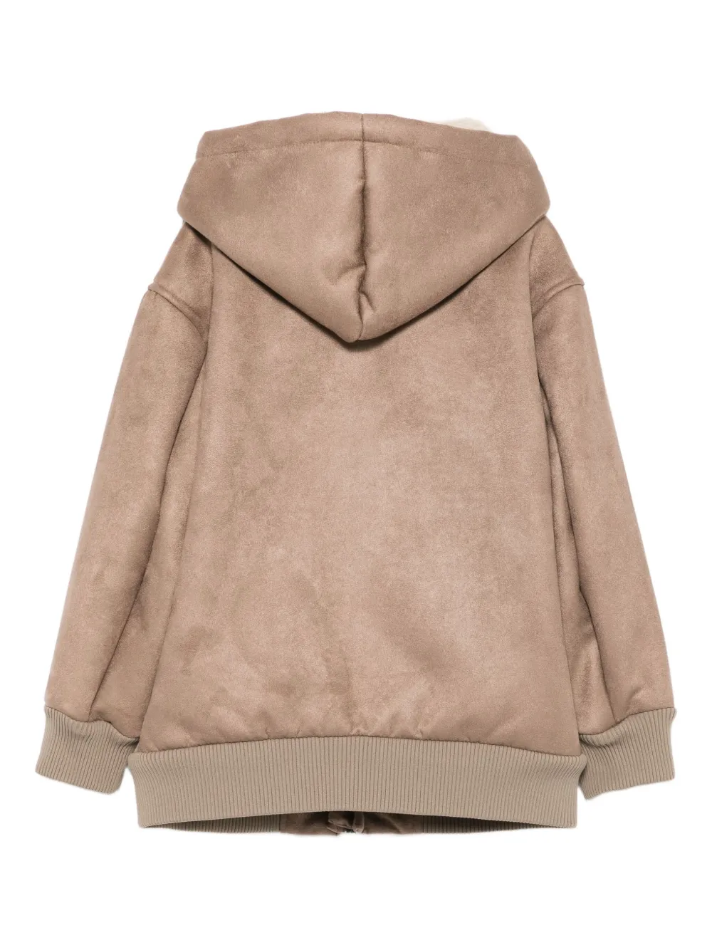 Толстовка с флисовой подкладкой Emporio Armani Kids, нейтральный — фото 2