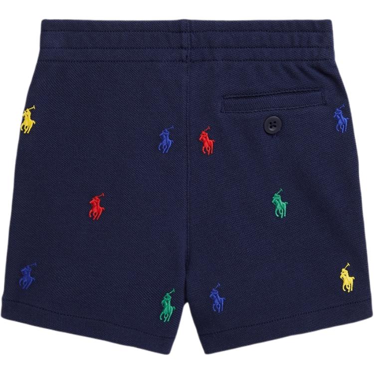 Polo Ralph Lauren Шорты FW24 для младенцев и малышей Dark Blue — фото 3