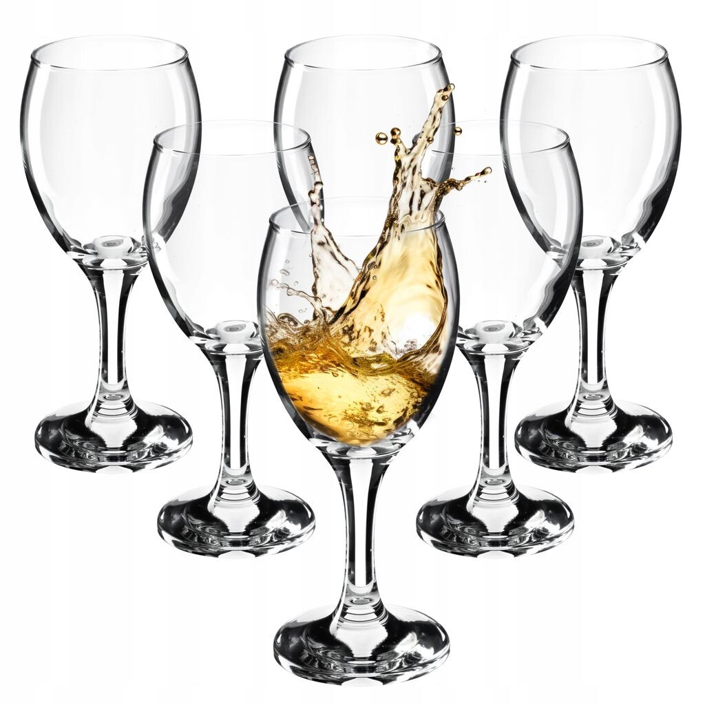 

KADAX Odnes Wine Glasses, Длинные бокалы для вина, бокалы для красного и белого вина, 200 мл, 6 шт. в упаковке