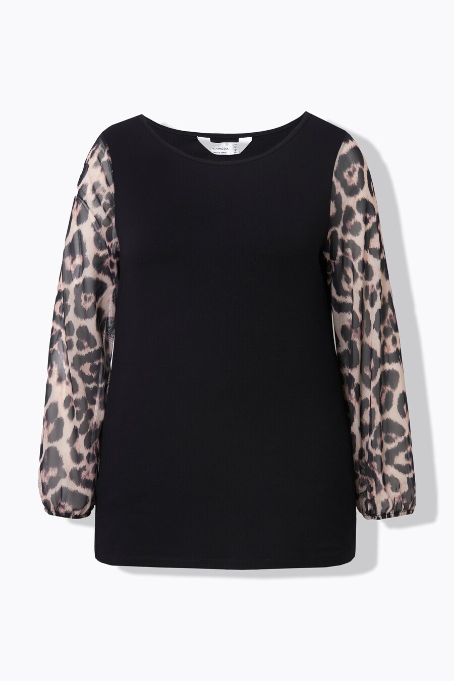 

Лонгслив MIAMODA Shirt, черный