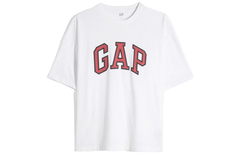 

Футболка унисекс GAP, серый/белый