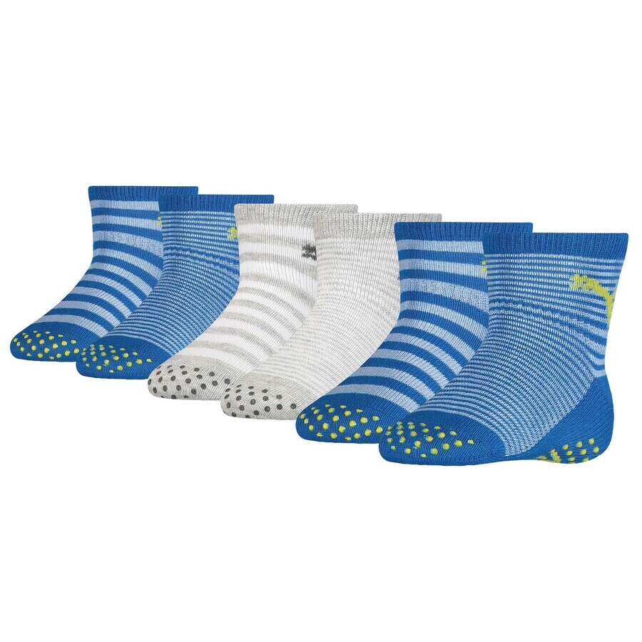 

Носки PUMA Socks, цвет Blue/Light blue/mottled grey