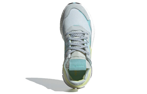 Кроссовки оригинальные nite jogger Adidas, серый — фото 4