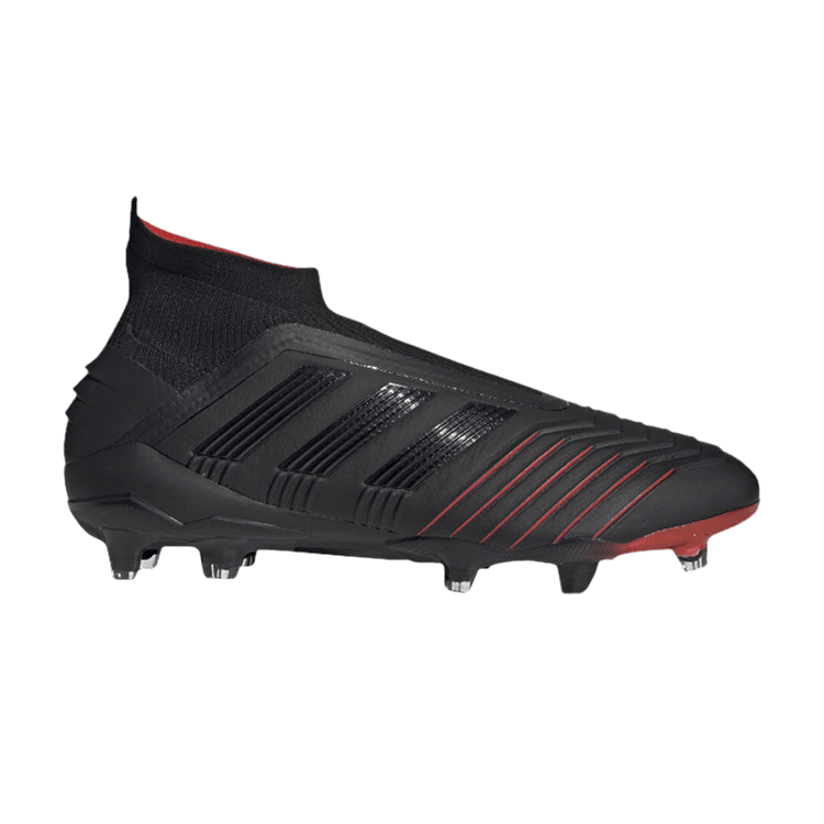 

Кроссовки Predator 19+ FG 'Core Black Red', черный