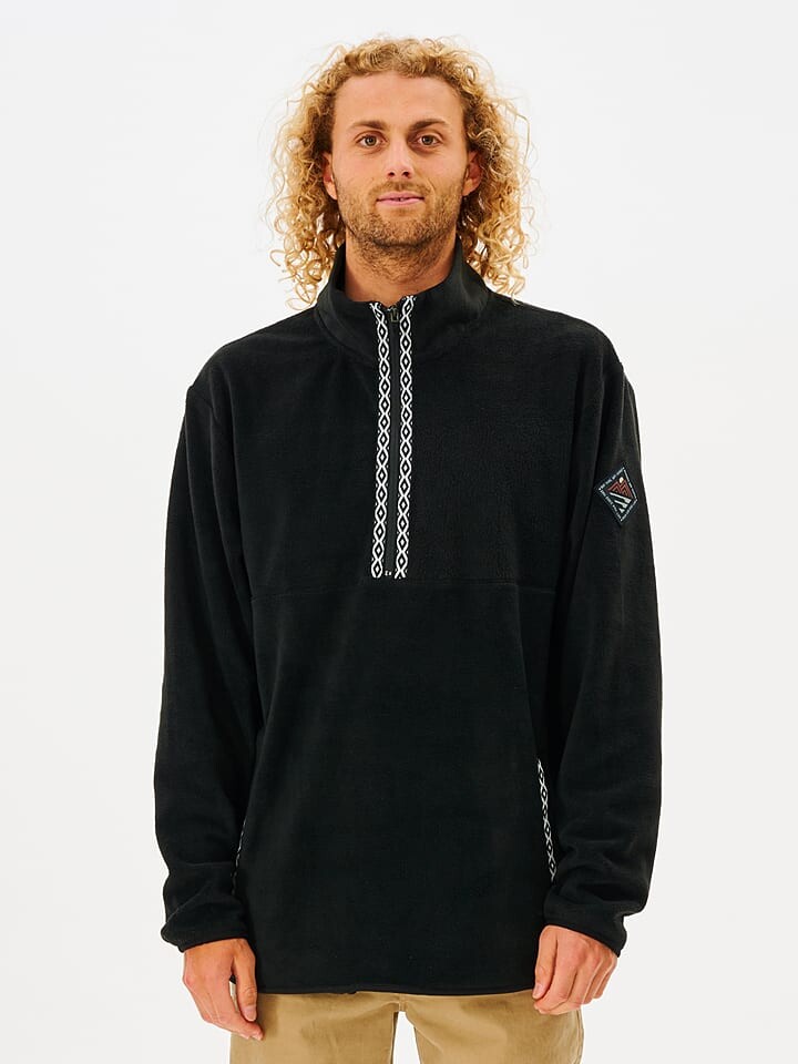 

Флисовый свитер Rip Curl Fleecepullover Journey's, черный