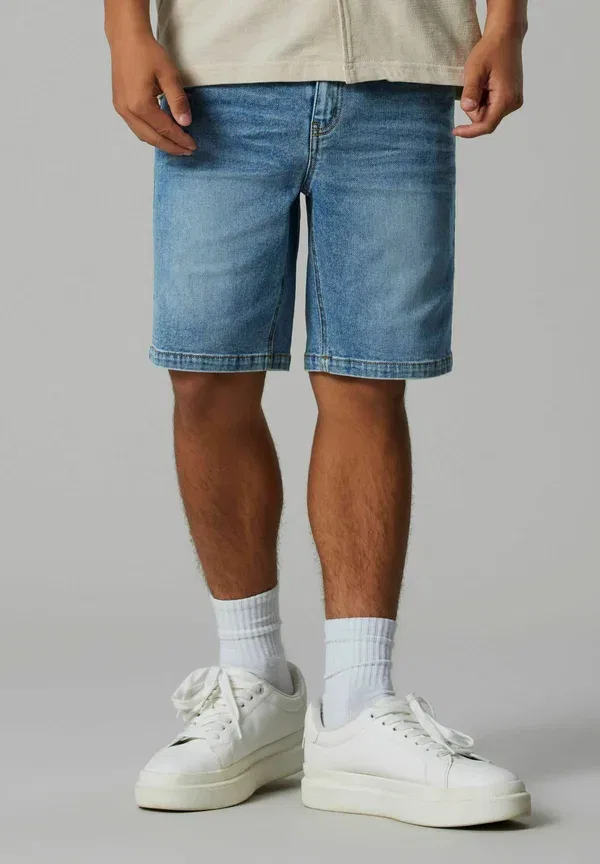 Шорты джинсовые Regular fit Lmtd, синий деним среднего тона — фото 2