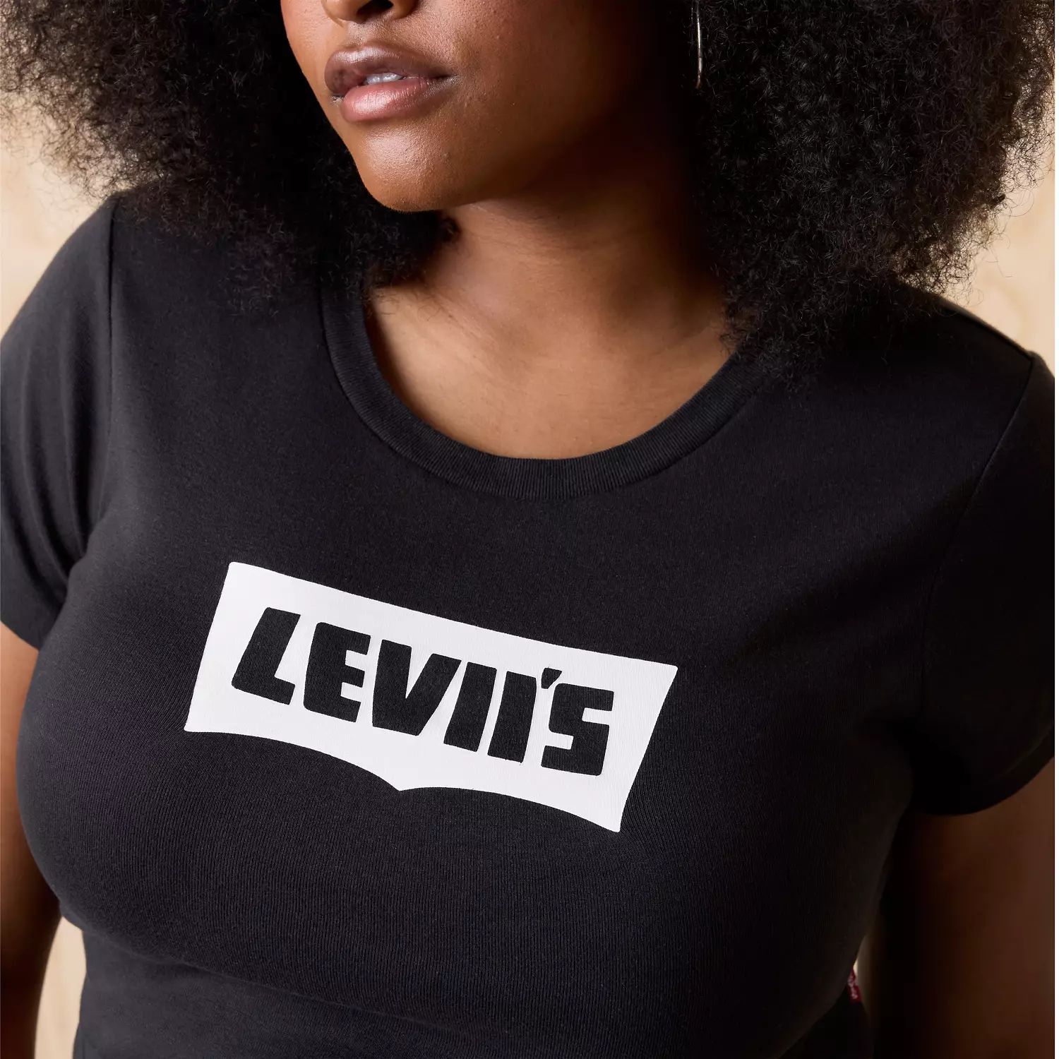 Футболка Ringer с графическим принтом Essential Sporty Levi's, цвет Black — фото 2