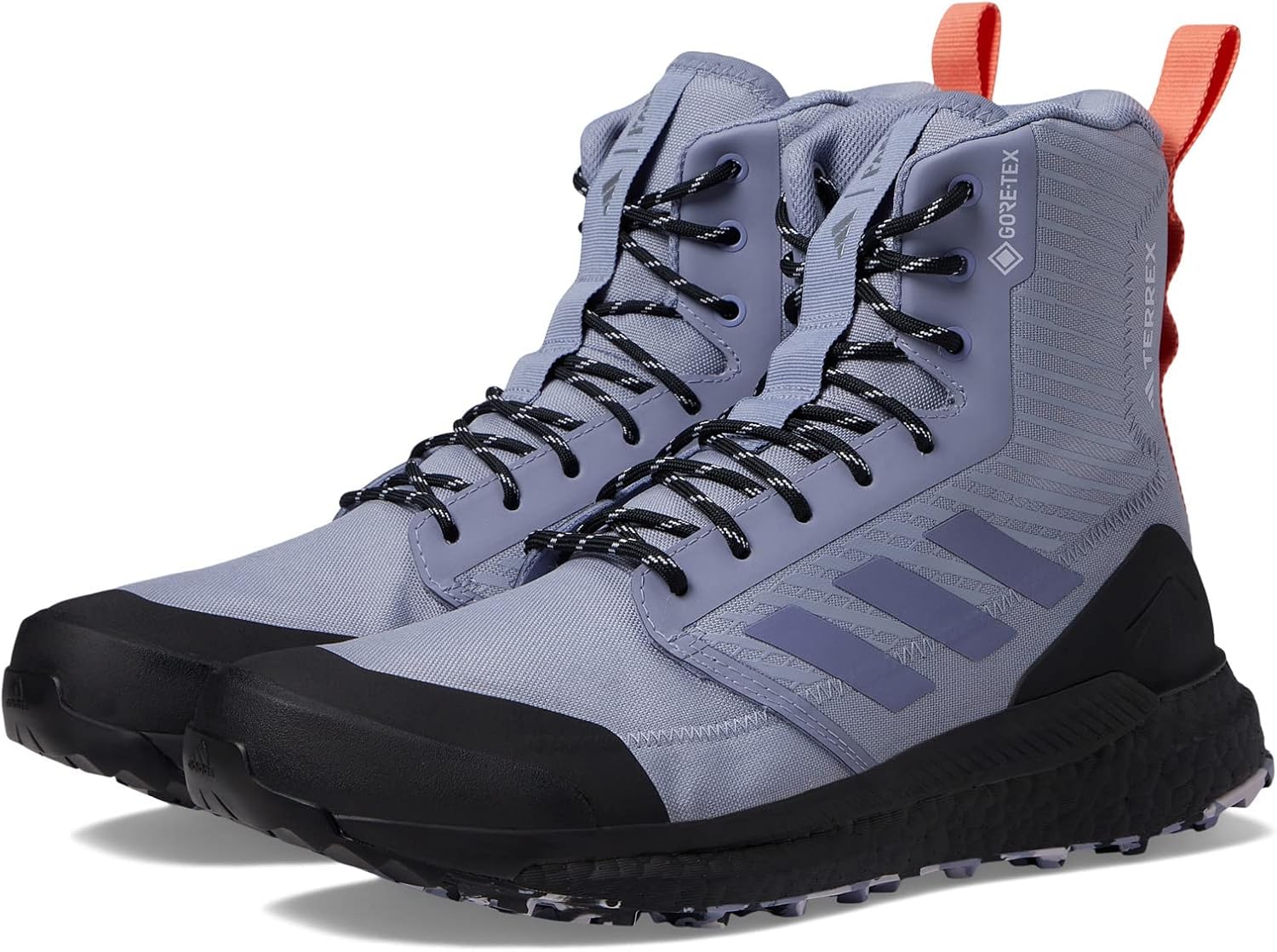 

Кроссовки Terrex Free Hiker XPLORIC Gore-TEX Parley Adidas, серебряный