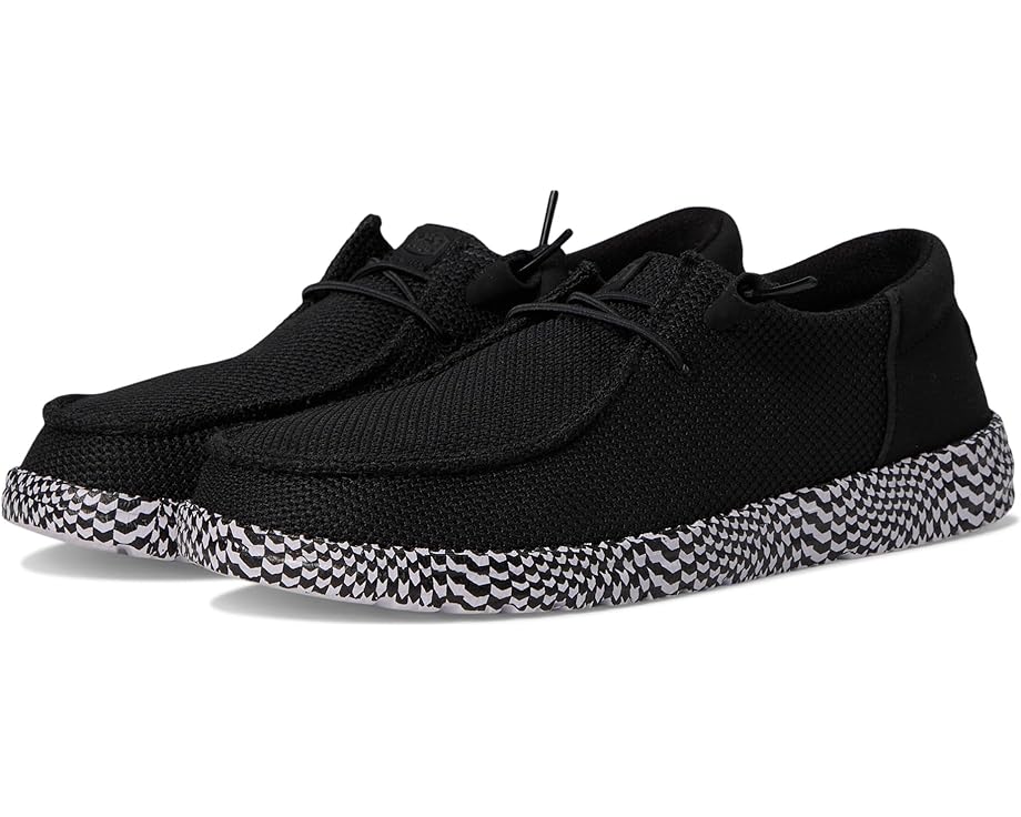 Кроссовки Hey Dude Wendy Funk Warped Geo, цвет Black/Lilac