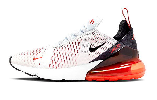 Кроссовки air max 270 'white mantra orange' Nike, белый — фото 2