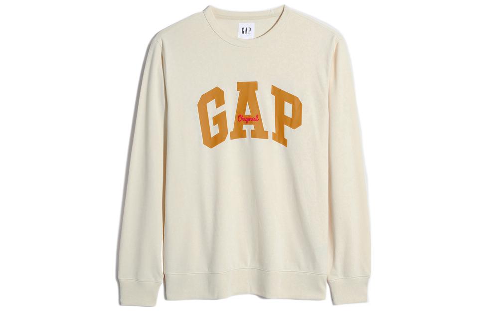 

Свитшот Unisex Crew Neck Moderate Regular GAP, butter бежевый