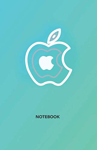 

Apple Notebook Journal, Hard Cover, Pocket (5.5" x 8.5"), Dotted Numbered Pages, Designed in Toronto: 5.5x8.5 inch 14x21.6 cm 192 Pages (Dotted Note Books) (Independently published)