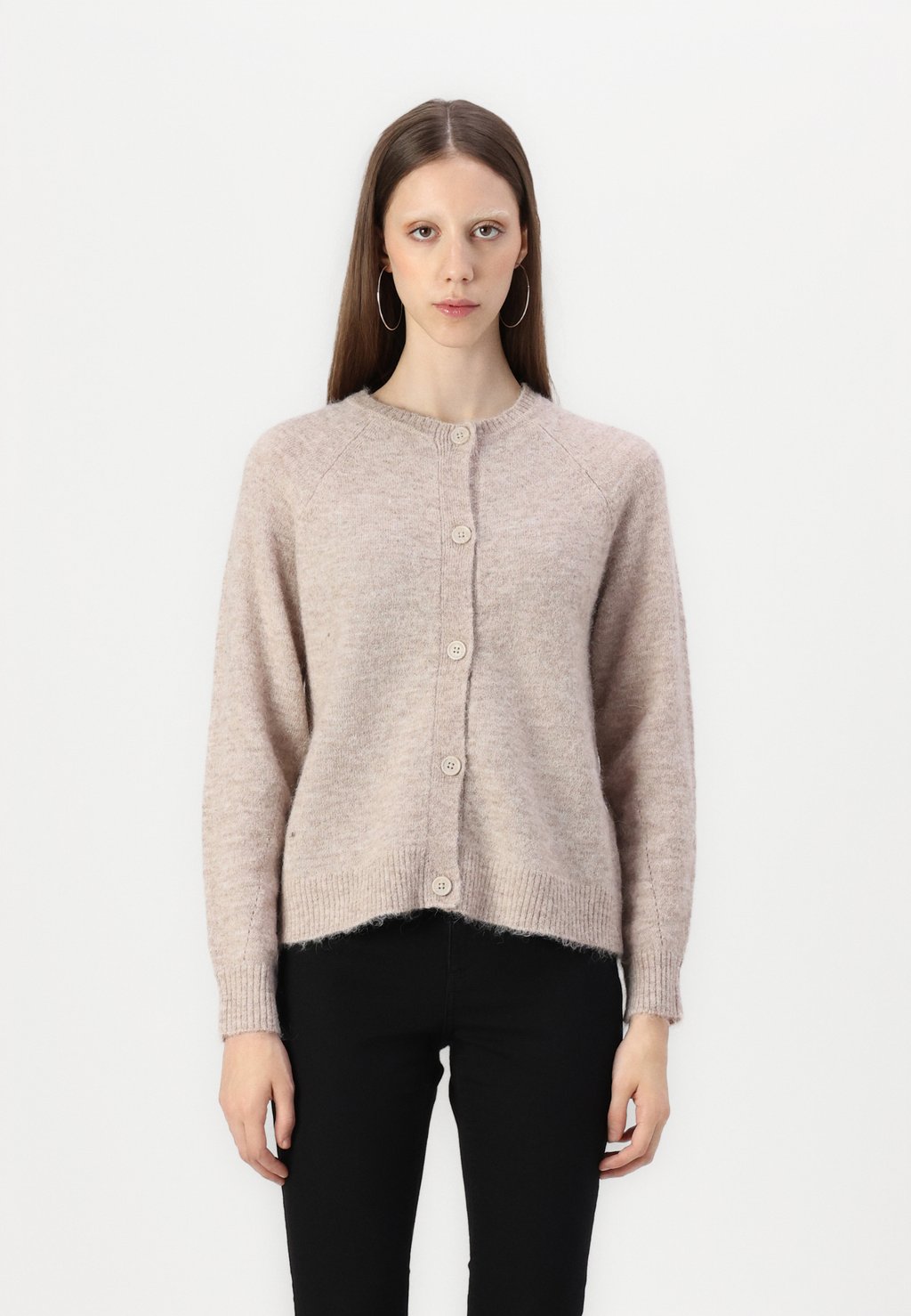 

Кардиган ONLALLISON O NECK ONLY, серый