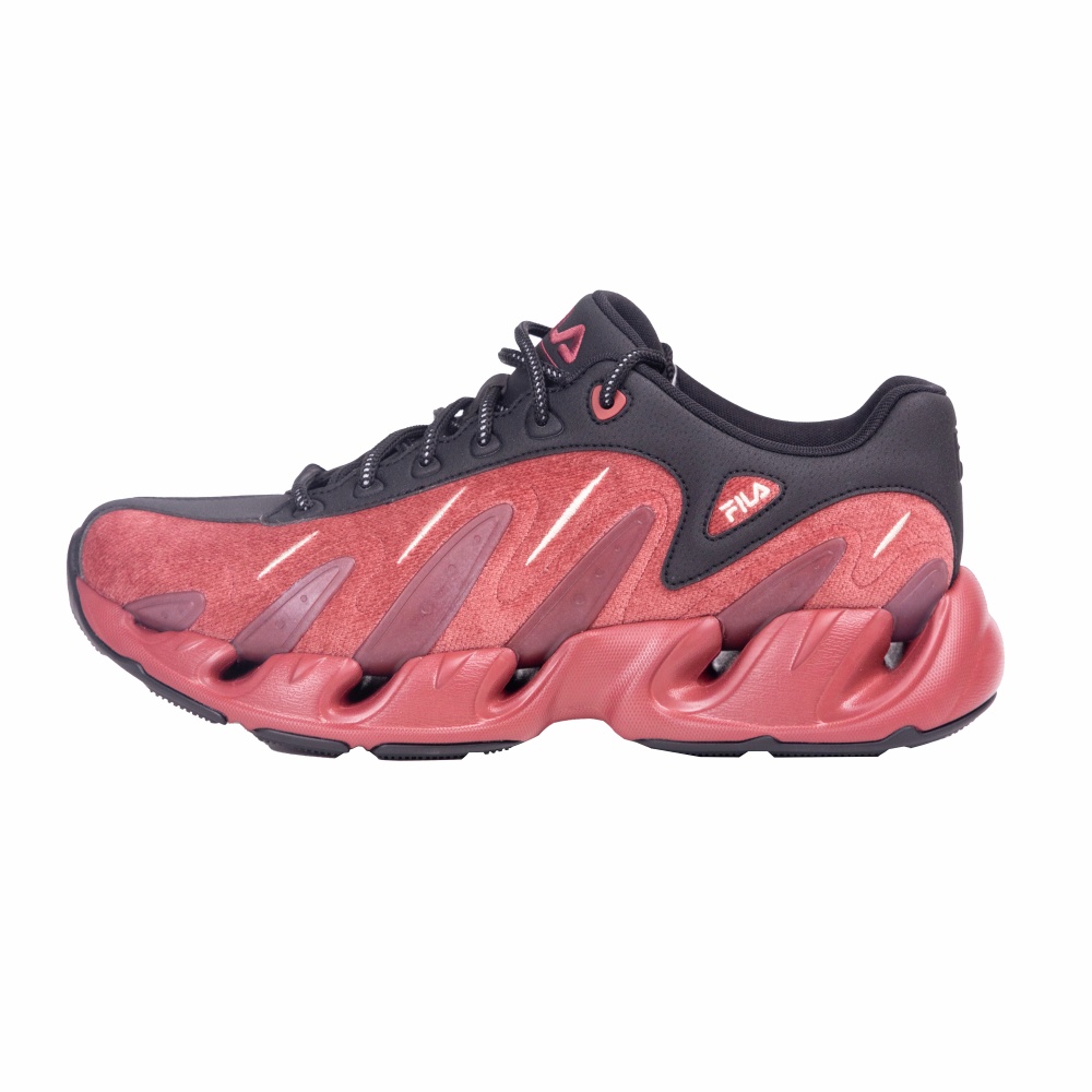 Кроссовки мужские Low top Chunky с амортизирующей поддержкой, устойчивые к истиранию и легкие FILA, bold красный — фото 3
