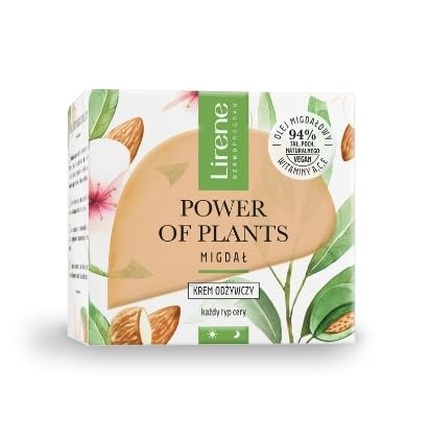 

Lirene Power of Plants Крем для ухода за миндалем 50мл, Зеленый, Lirene Power of Plants Крем для ухода за миндалем 50мл