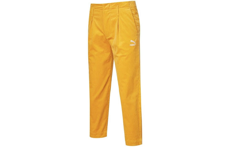 

Трикотажные спортивные штаны мужские Stone Yellow Puma, желтый