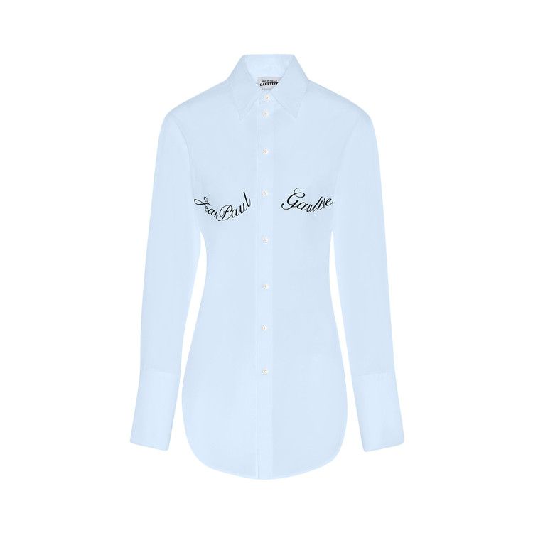 

Рубашка Jean Paul Gaultier Stretch Poplin Shirt, Baby Blue