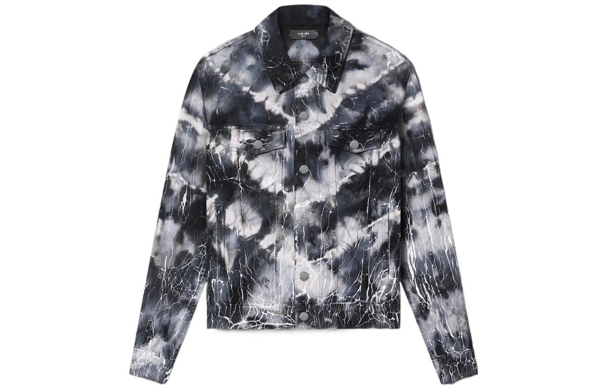 

Джинсовая куртка мужская черный Amiri