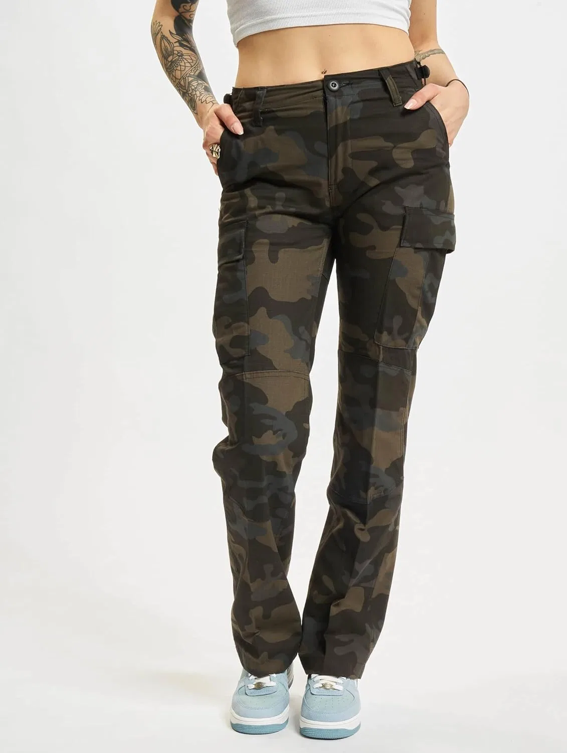 Брюки военные Brandit, Dark Camo — фото 3
