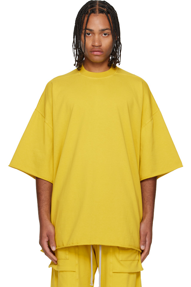 

Rick Owens Drkshdw Желтая футболка Томми из Конкордианс