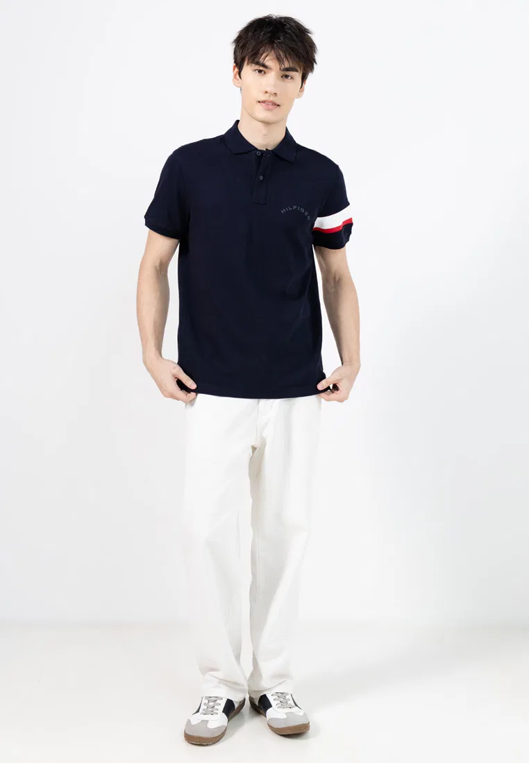 Футболка поло, цветная лента, Th Mainline Tommy Hilfiger — фото 4