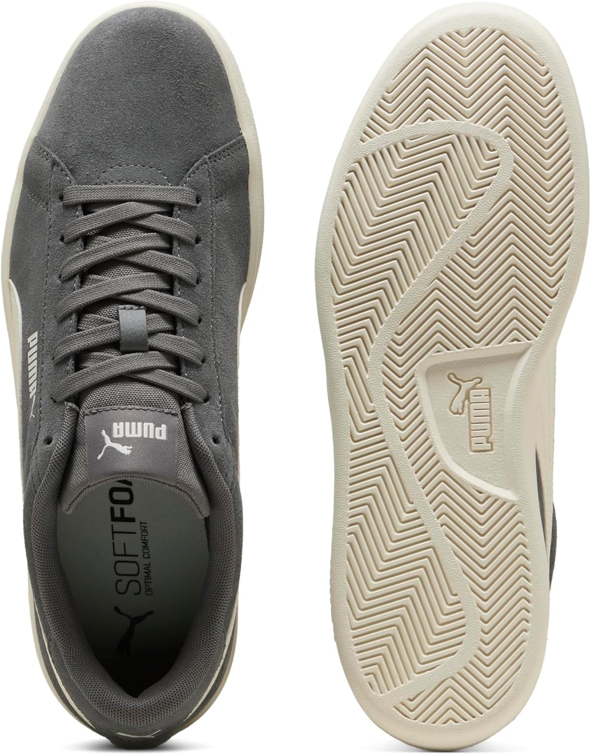 Кроссовки Puma Unisex-Adult Rbd Game Low, белый/серый — фото 4