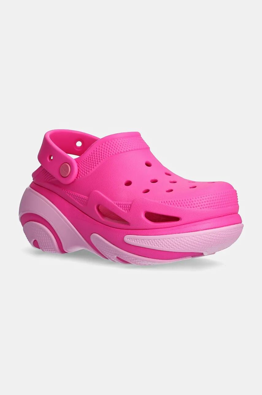 

Шлепанцы Crocs Bubble Crush Clog, розовый